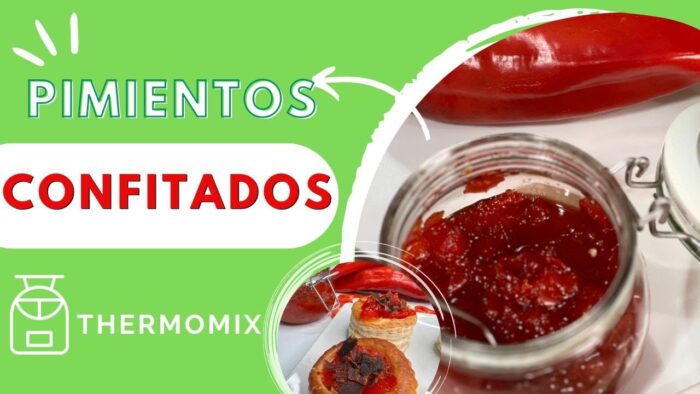 PIMIENTOS CONFITADOS 🌶️  con THERMOMIX ✅  | CÓMO hacer MERMELADA de PIMIENTOS 🤩